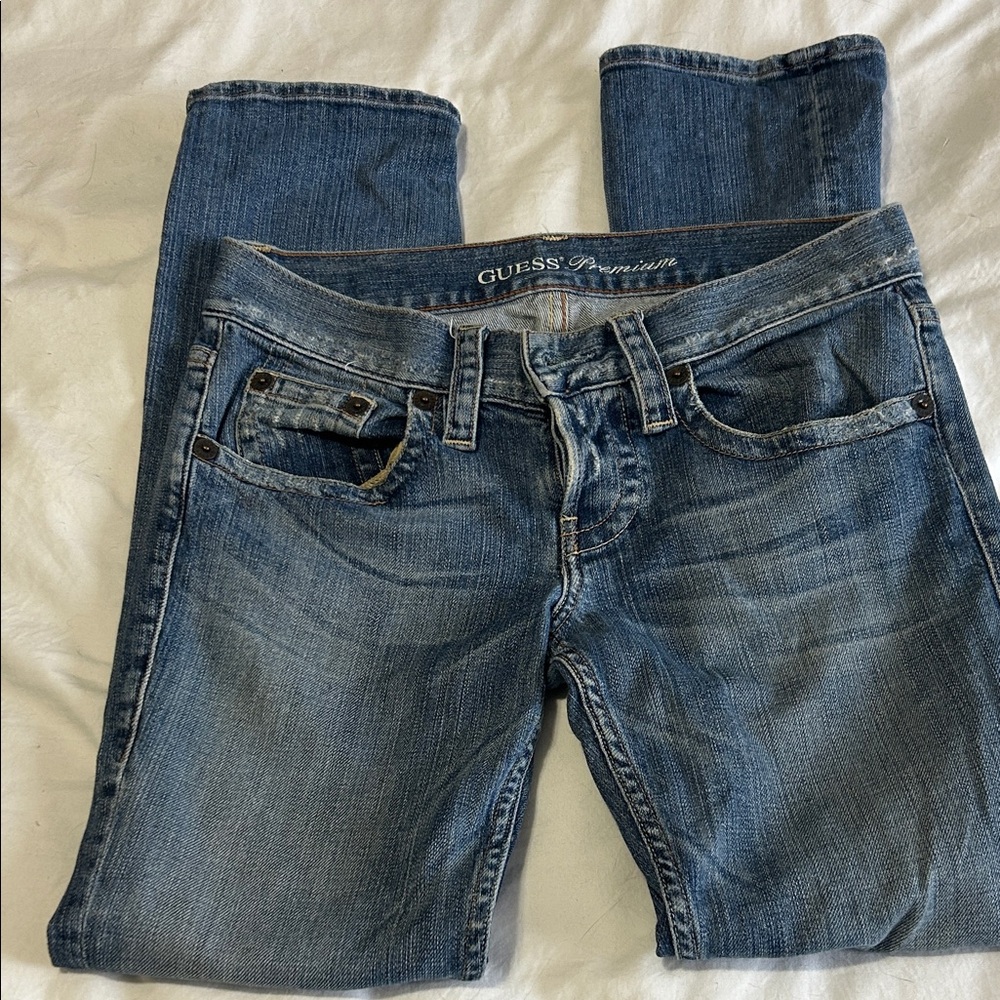 GUESS Premium Women's Denim Boot Cut Jeans